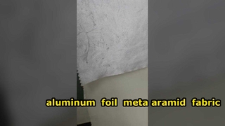 Tecido Meta Aramida de Folha de Alumínio