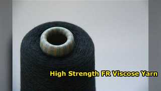 Fio de viscose Lenzing Premium FR para vestuário de proteção