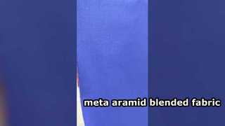 `Nomex IIIA Tipo 93/5/2 Meta Aramida Tecido 160gsm Azul Brilhante FR Tecido Antiestático para Petróleo Gás Summ