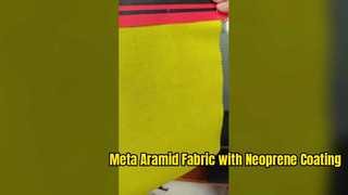 Tecido meta aramida com tecido de revestimento de neoprene （tecido impermeável）