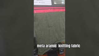 tecido de tricô meta aramida