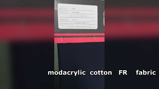 tecido FR de algodão modacrílico