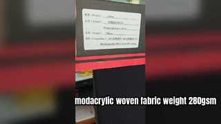 tecido modacrílico