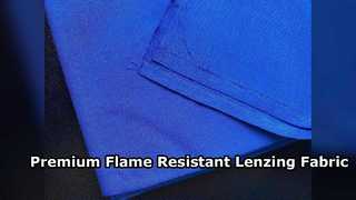 Chama durável da tela superior da viscose de Lenzing franco resistente