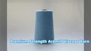 Fio de mistura de aramida de viscose Lenzing de alta resistência