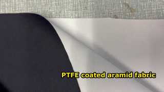 Tecido de aramida revestido com PTFE