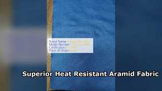 Equipamento de proteção resistente ao calor em tecido Meta Aramid FR