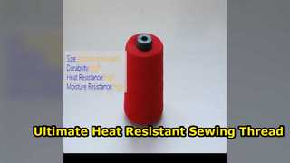 Força industrial resistente ao calor da linha de costura de Para Aramid