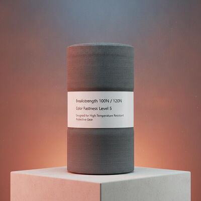 Resistência à ruptura 1000N 1200N Tecido de meta-aramida Resistência à cor Nível 5 Projetado para equipamentos de proteção resistentes a altas temperaturas