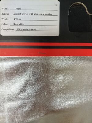 Navy Blue Meta Aramid Tecido Twill Proteger Roupa Oferecendo Excelente Resistência ao Calor e Propriedades Retardantes de Chama