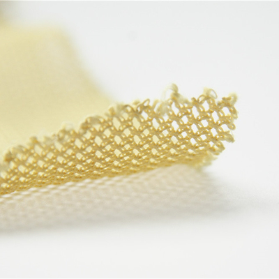 Pano amarelo cru Para Aramid Mesh For Bullet Proof Helmet da fibra de Aramid