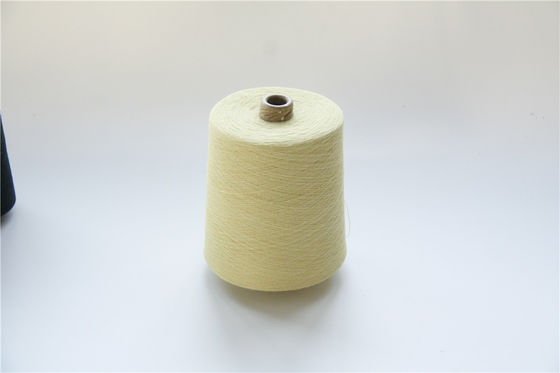66 TEX Para Aramid Fiber Yarn Ne18/2 amarelo cru para luvas resistentes cortadas