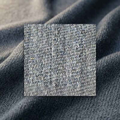 Tecido de malha de meta-aramida resistente ao calor de 200gm 180cm Largura para vestuário de proteção