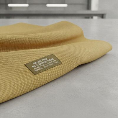 Tecido Twill Meta Aramid Tecido 220gsm Com resistência à quebra 1000N 1200N Ideal para roupas de proteção e equipamento de segurança