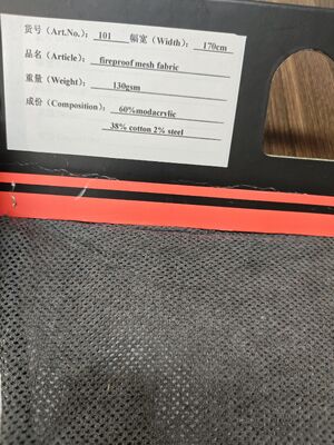Tecido Modacrílico Material Retardante de Chama Inerente para Uniformes de Trabalho de Proteção