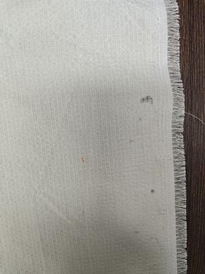 Proteja a roupa Tecido de meta-aramida feito de 5% de para-aramida e comprimento danificado 4,5 cm Ideal para equipamentos de proteção de segurança