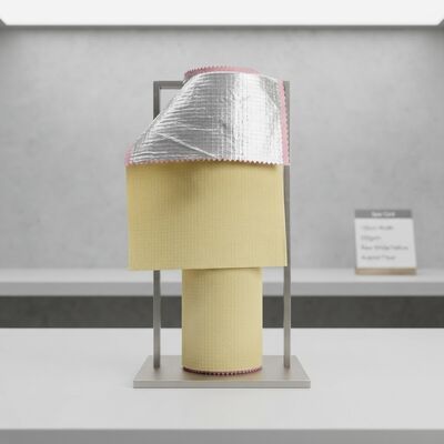 Comprimento do Rolo 100m Tecido à Prova de Fogo Personalizado Oferecendo Estabilidade Térmica 260C 15 Por Cento Adequado para Vestuário de Proteção