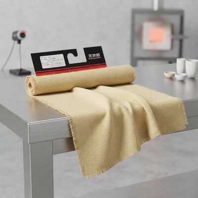 Tecido isolante térmico de fibra de vidro Kevlar com resistência a altas temperaturas, retardador de chama e resistência a rasgos