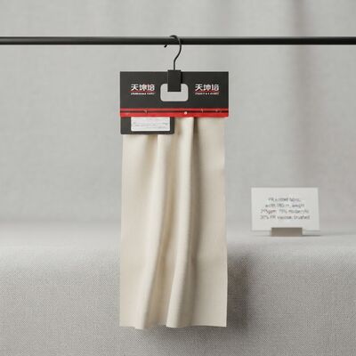 Tecido de Malha FR com 180 cm de Largura e Gramatura de 215 g/m² com 70% Modacrílico e 30% Viscose FR para Aplicações Retardantes de Chamas