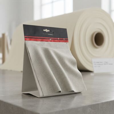 Tecido de Malha FR com 180 cm de Largura e Gramatura de 215 g/m² com 70% Modacrílico e 30% Viscose FR para Aplicações Retardantes de Chamas