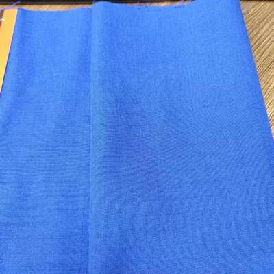 Tecido Meta Aramid Anti-estático Azul Brilhante 160gsm para Vestuário de Segurança Petroquímica de Verão