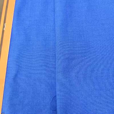 Tecido Meta Aramid Anti-estático Azul Brilhante 160gsm para Vestuário de Segurança Petroquímica de Verão