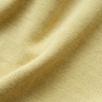 Amarelo cru da tela de EN388 200gsm 100% Para Aramid para anti luvas cortadas 1.6m 1.8m