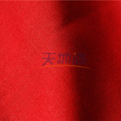 Meta vermelho Aramid 5% Para Aramid 2% 150gsm antiestático da tela 93% de Aramid do meta