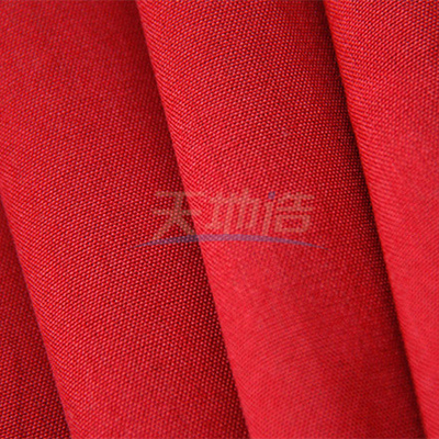 Tela viscosa vermelha 240gsm de Aramid para o vestuário de proteção