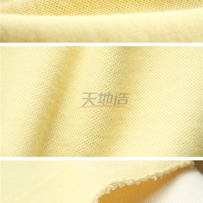 a tela feita malha aramid de 320gsm 50%Para Aramid 50%meta cortou luvas da resistência