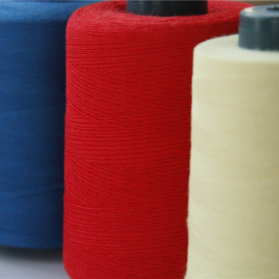 Linha de alta temperatura 40/2 do bordado de Aramid do meta da resistência