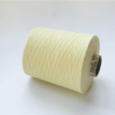 Amarelo cru de 40 TEX Para Aramid Filament Yarn para a tecelagem da tela