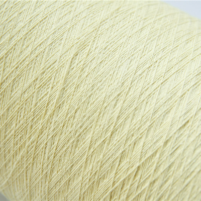 Amarelo cru de 40 TEX Para Aramid Filament Yarn para a tecelagem da tela