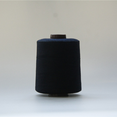 Linha de alta temperatura 30 TEX Navy Blue do bordado de Aramid do meta da resistência