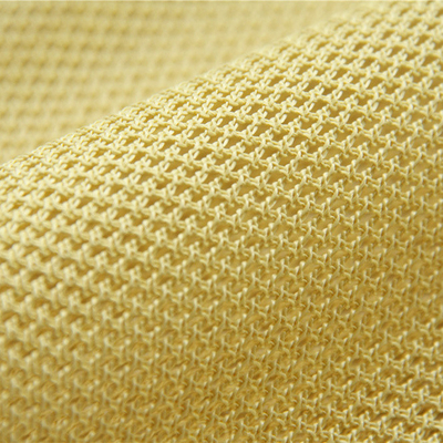 Pano amarelo cru Para Aramid Mesh For Bullet Proof Helmet da fibra de Aramid