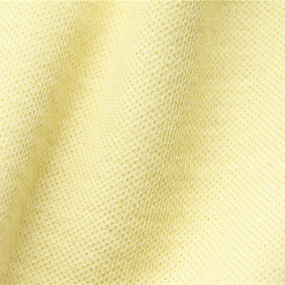 Tela feita malha Aramid dobro do meta do lado 50% Para Aramid 50% crua para luvas cortadas da resistência