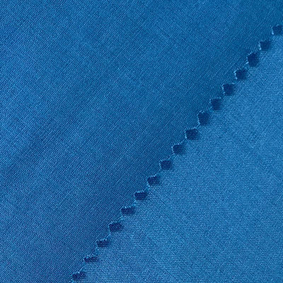 Tecido de aramida azul marinho 3A retardador de chamas à prova d'água 150 GSM
