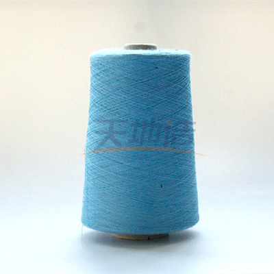 Ne33/2 o meta Aramid misturou azul-céu do fio para o produto químico do óleo