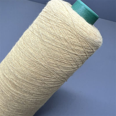 66 TEX Para Aramid Fiber Yarn Ne18/2 amarelo cru para luvas resistentes cortadas